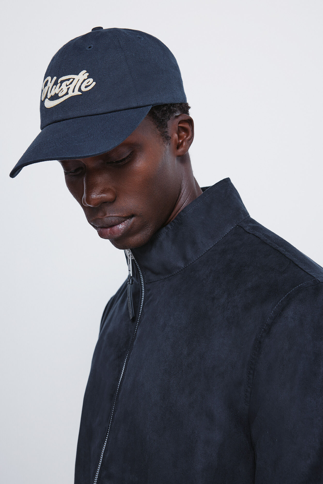 Springfield Blus&atilde;o acolchoado com efeito de camur&ccedil;a