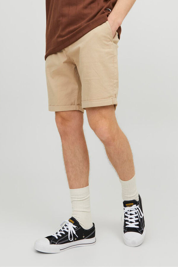 Jack & Jones Bermuda estilo chino regular fit beige