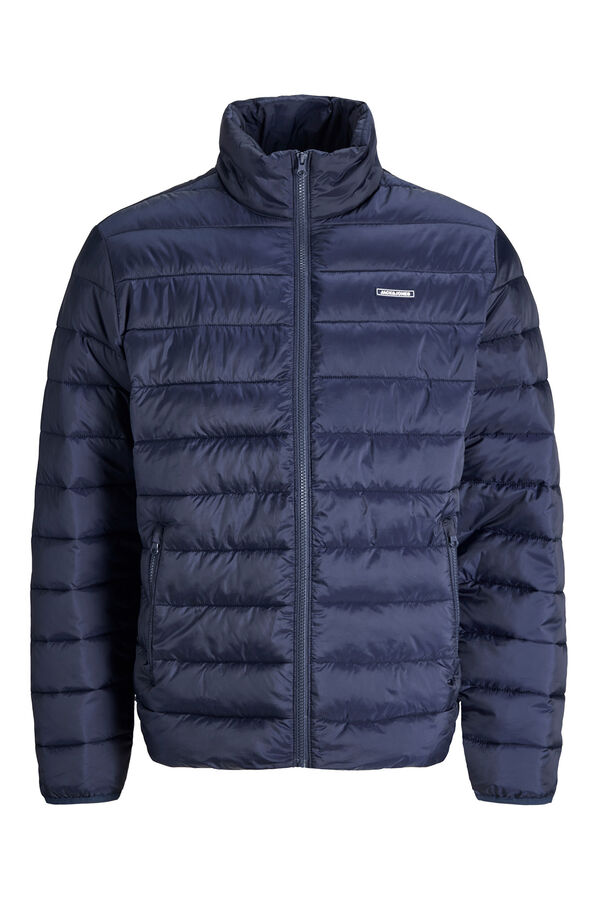 Jack & Jones Jaqueta puffer curta azul
