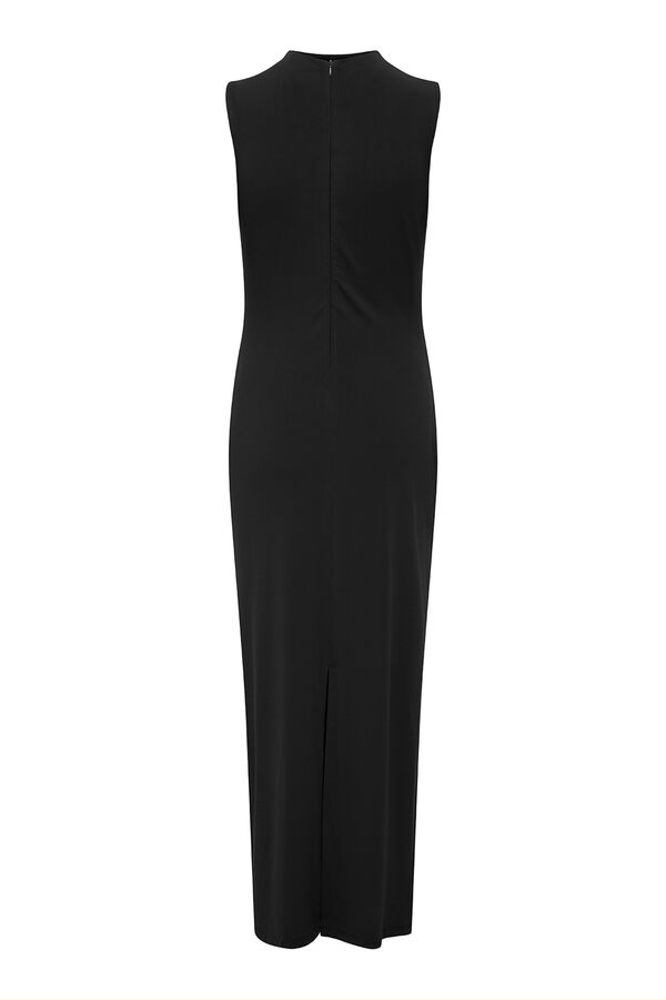 JDY Vestido longo ajustado preto