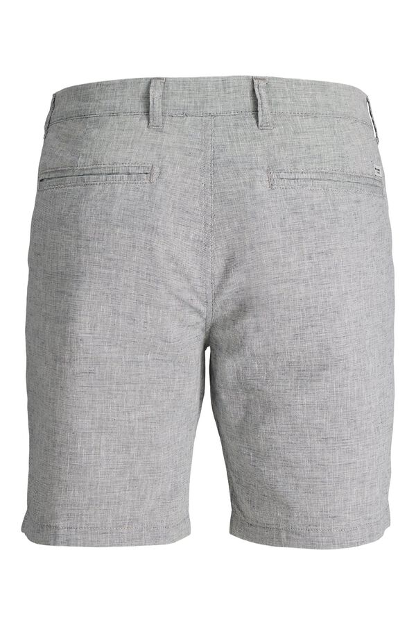 Jack & Jones Bermuda chino regular fit lino azul