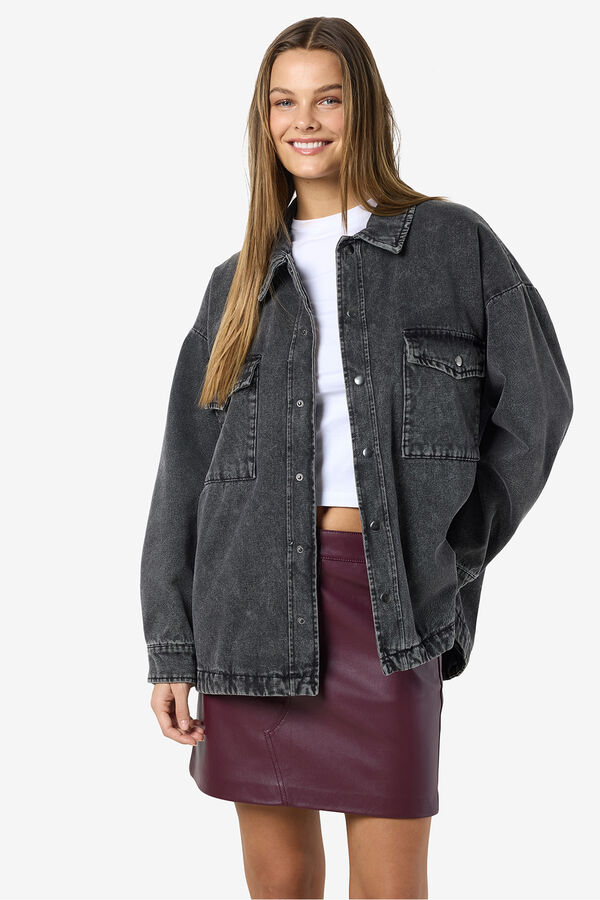 Noisy May Sobrecamisa ganga cinzento