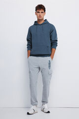 Springfield Jogger cargo cremallera gris