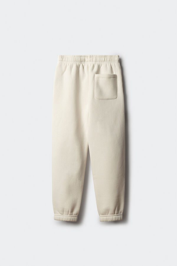 Springfield Kids Pantal&oacute;n jogger ni&ntilde;a blanco