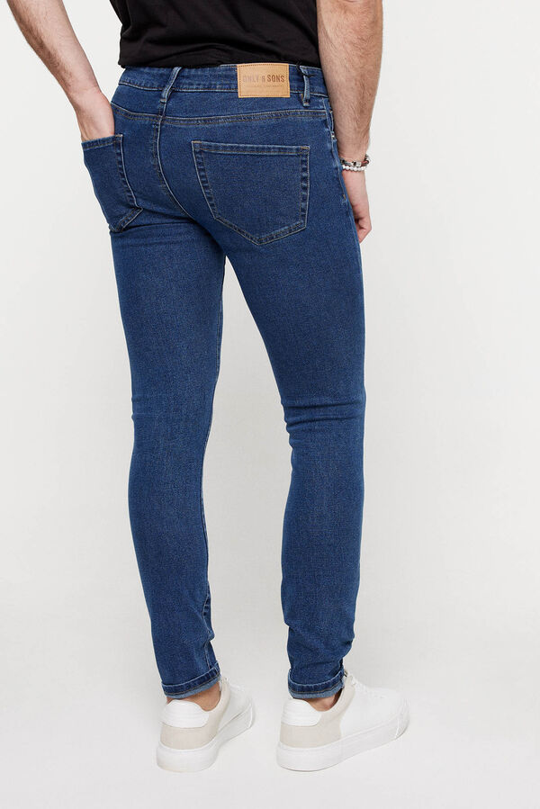 Only & Sons Jeans skinny rectos azul