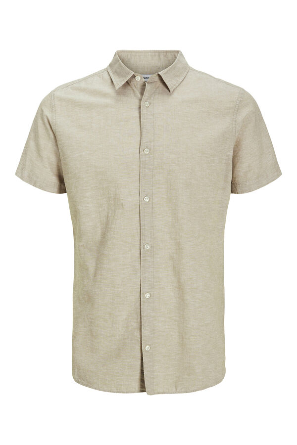 Jack & Jones PLUS Camisa slim fit PLUS cinzento