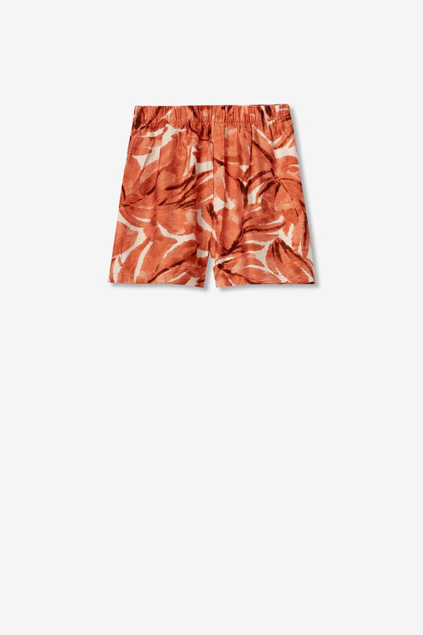 Tiffosi Shorts estampados vermelho