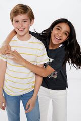 Springfield Kids T-shirt riscas menino vermelho