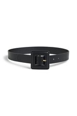 Pieces Cinto fivela quadrada preto