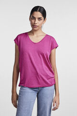 Springfield Camiseta Lurex roxo