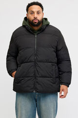 Jack & Jones PLUS Chaqueta acolchada hombre negro