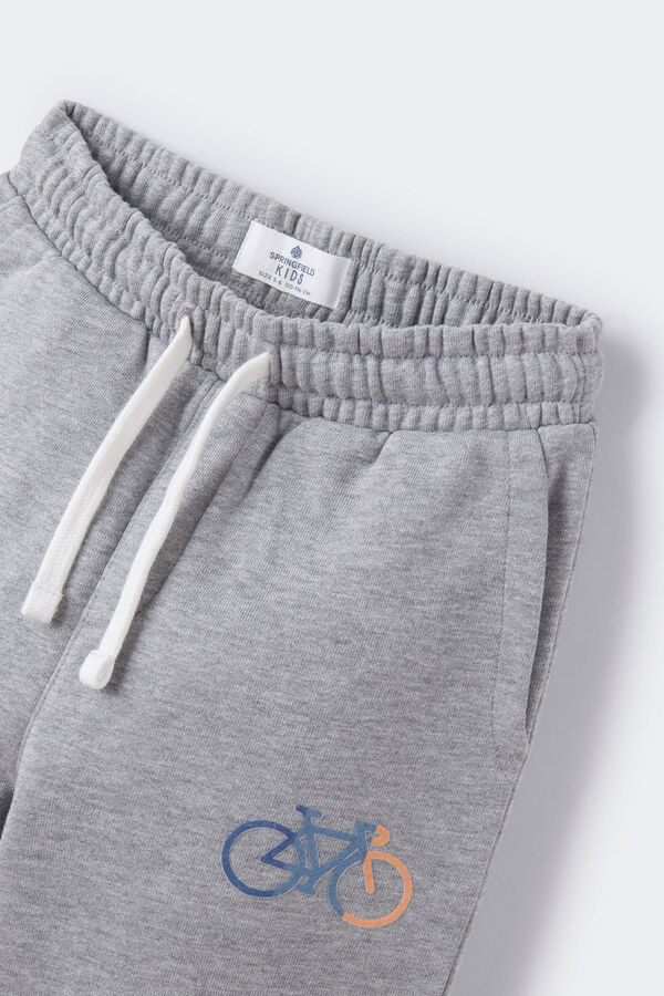 Springfield Kids Pantalon jogger ni&ntilde;o gris