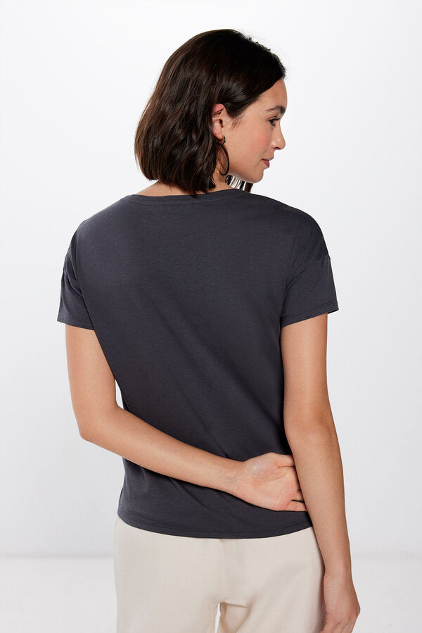 Springfield Camiseta Gr&aacute;fica &Eacute;tnica amarillo