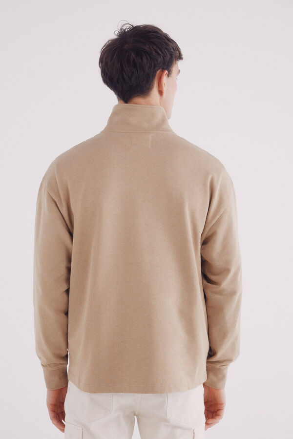 Springfield Sweatshirt Trucker Cut bege