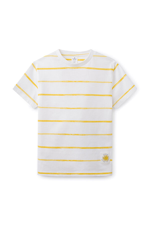 Springfield Kids T-shirt riscas menino vermelho