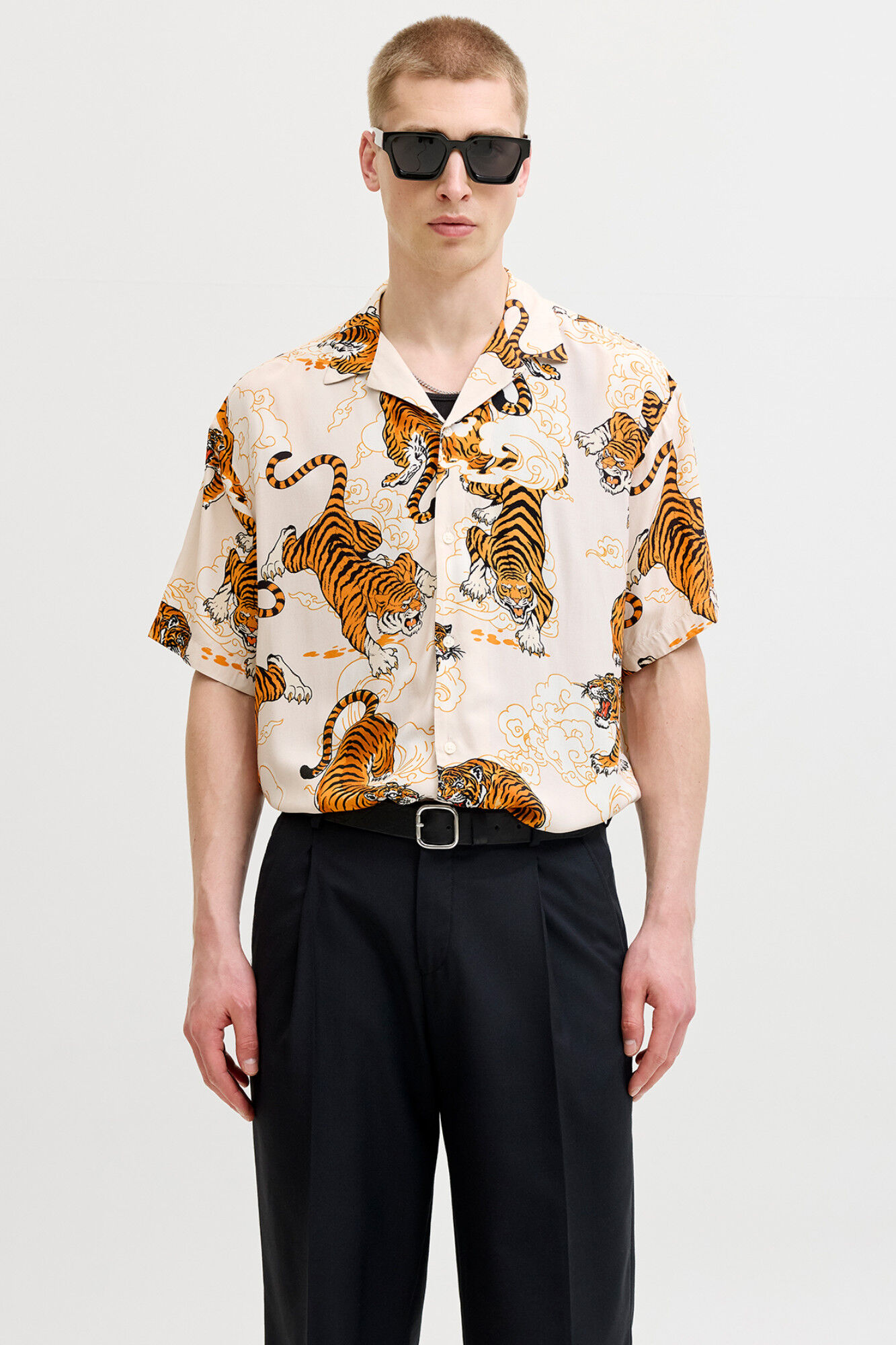 Jack & Jones Camisa resort estampada
