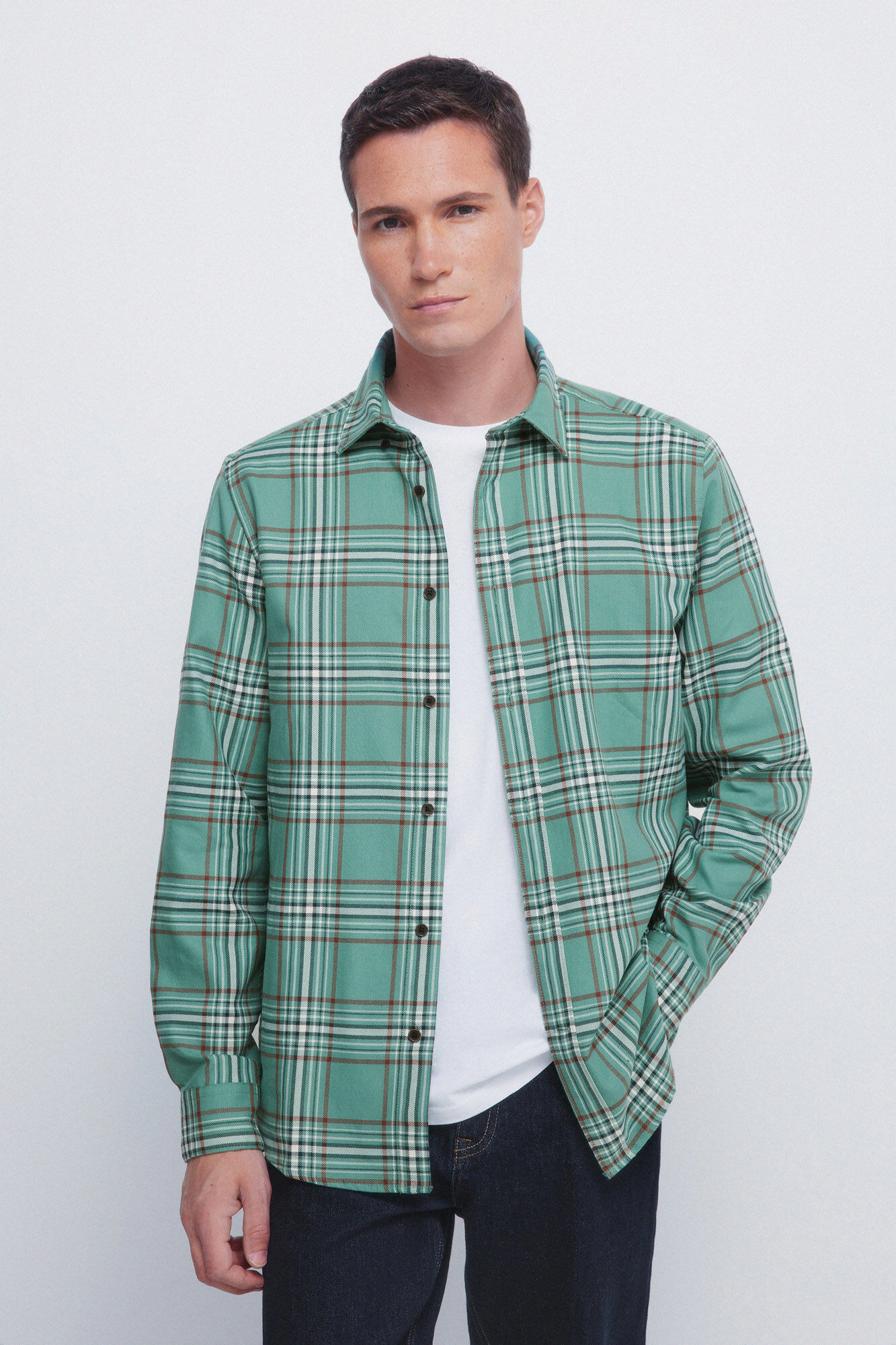 Springfield Camisa cuadros