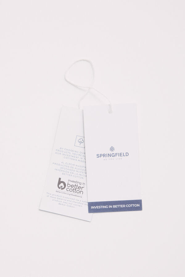 Springfield Sudadera camionero rayas verde