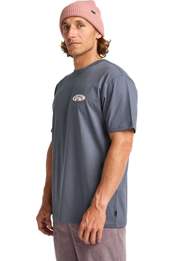Billabong Stacked Arch - Camiseta para hombre azul