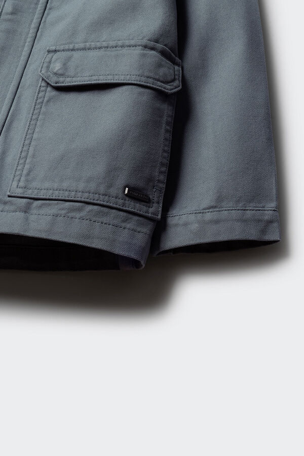 Springfield Kids Parka lavada de menino" azul