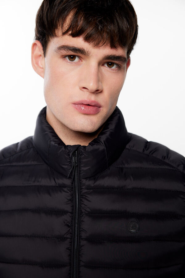 Springfield Colete acolchoado preto