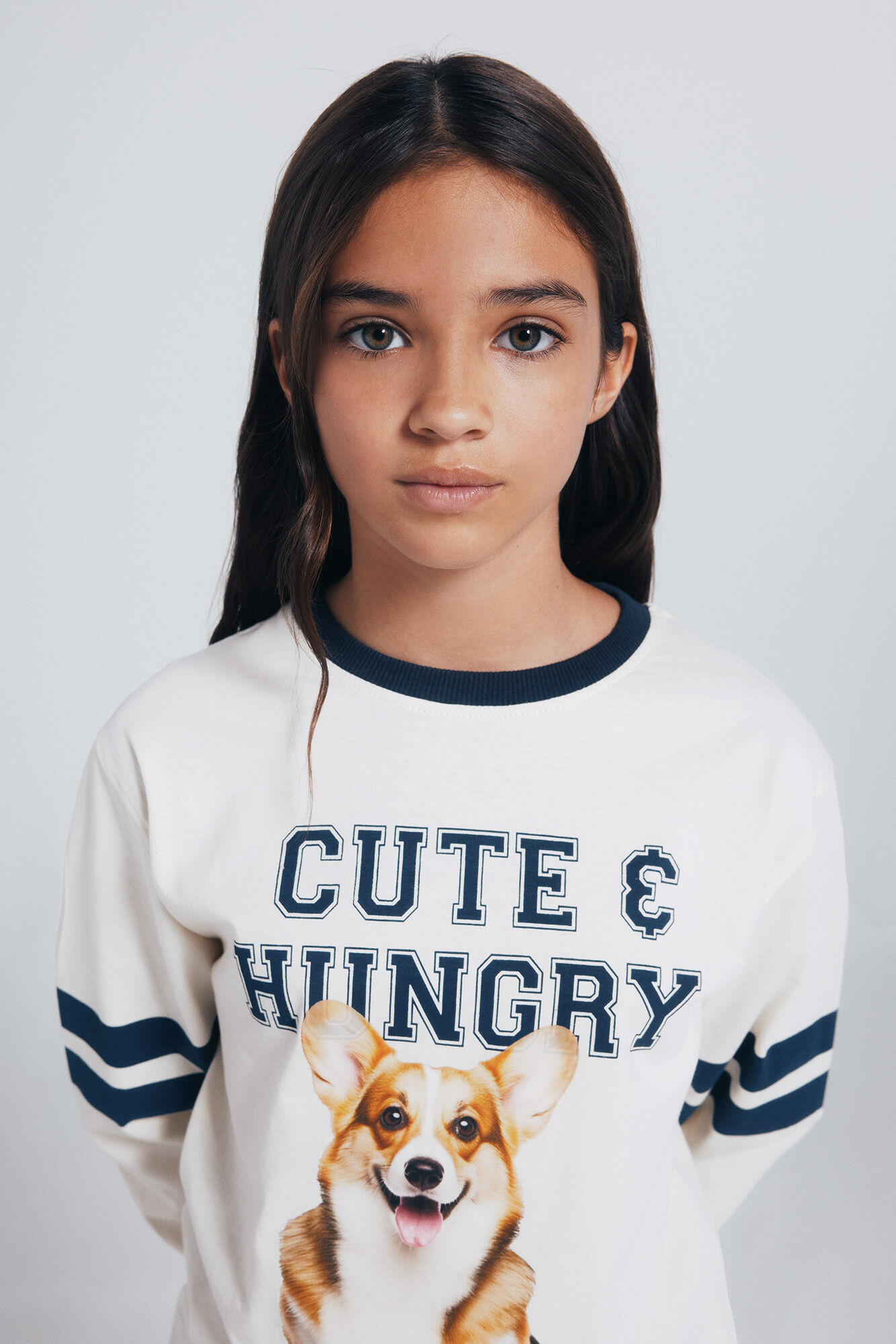 Springfield Kids Camiseta de manga larga perro varsity ni&ntilde;a