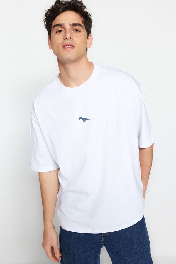 Trendyol T-shirt de manga curta branco