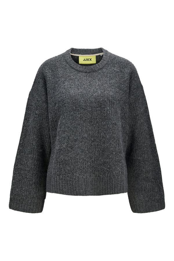 Jack & Jones Camisola de malha cinzento