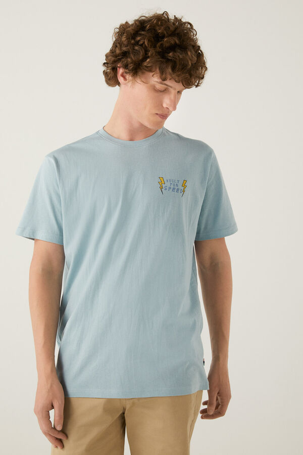 Springfield Camiseta surf azul medio