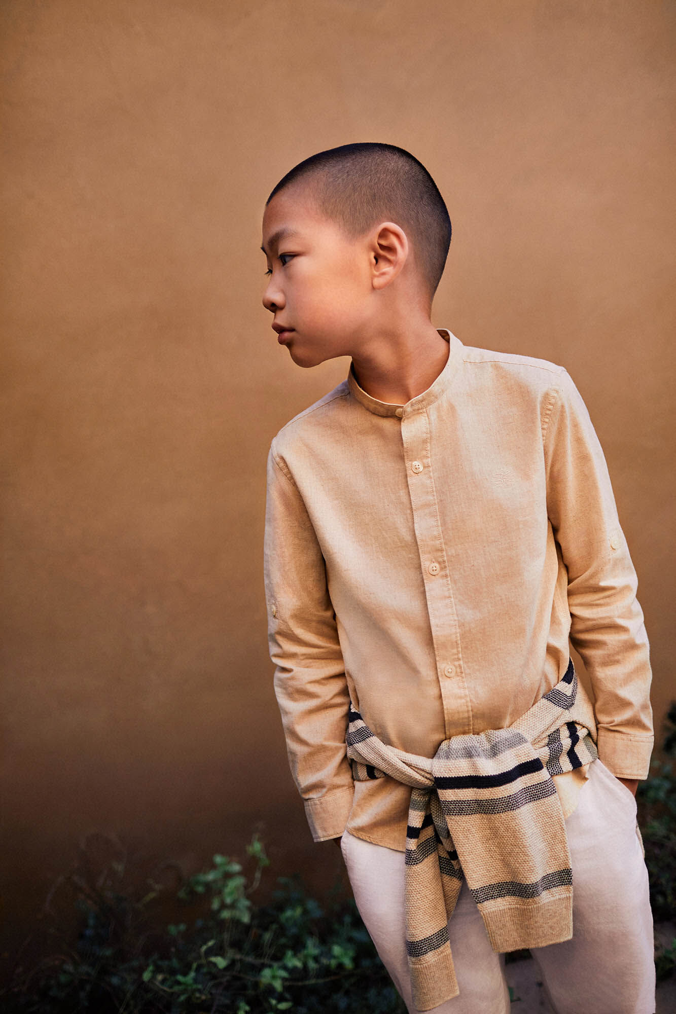 Springfield Kids Camisa lino ni&ntilde;o