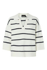 Pieces Top de rayas estampado