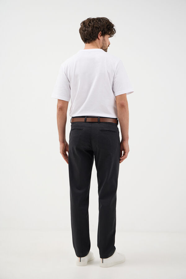 Jack & Jones Cinto chino regular fit preto