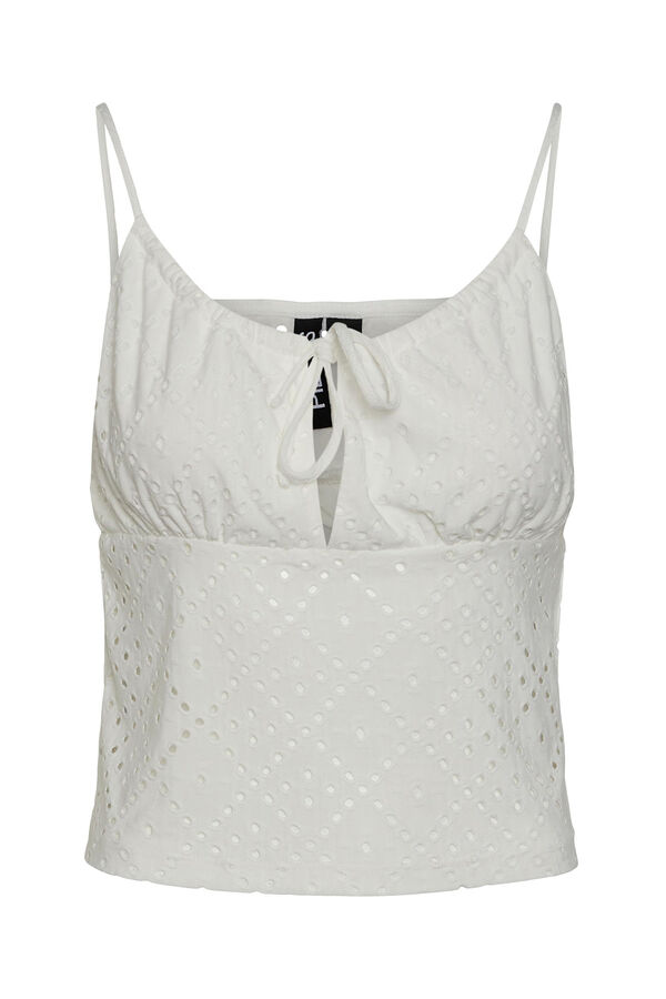 Pieces Top de mulher branco