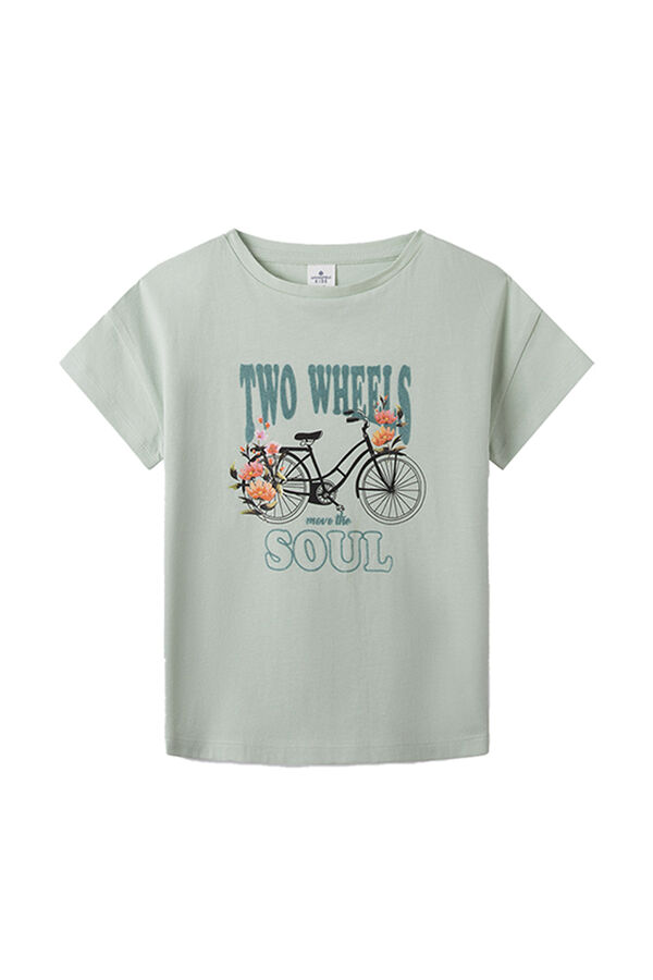 Springfield T-shirt bicicleta para menina verde