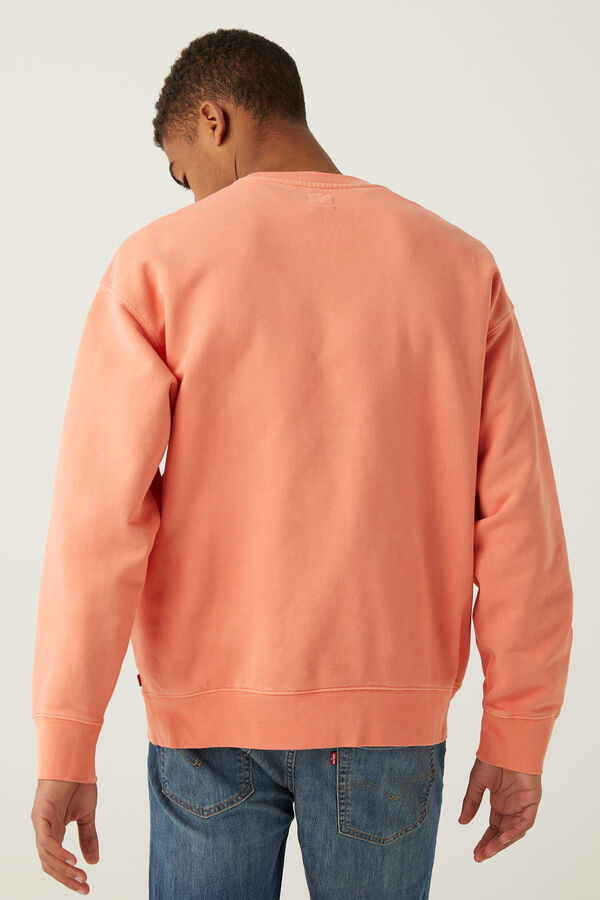 Springfield Sweatshirt básica de gola redonda terracotta