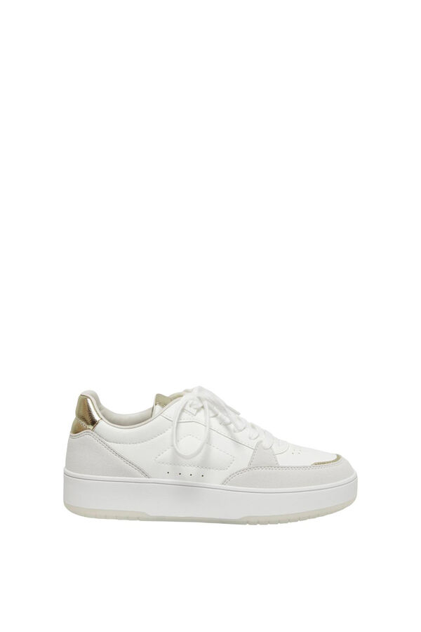Only Zapatillas deportivas con plataforma blanco