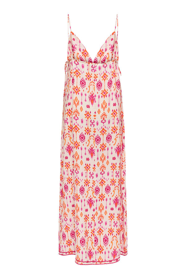 Only Vestido largo tirantes amarillo