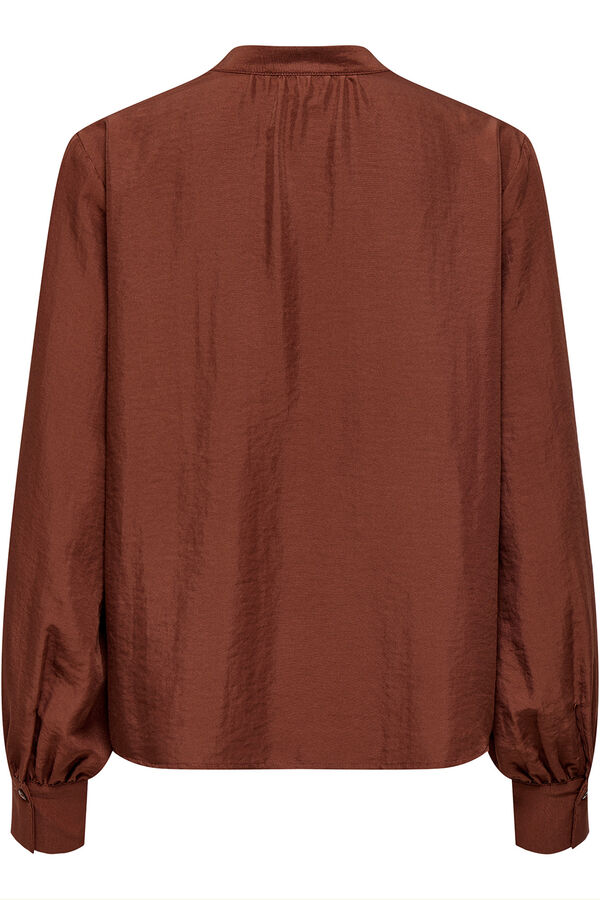 JDY Blusa manga larga rojo