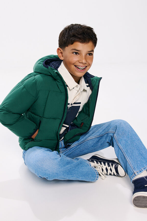 Springfield Kids Casaco acolchoado menino verde