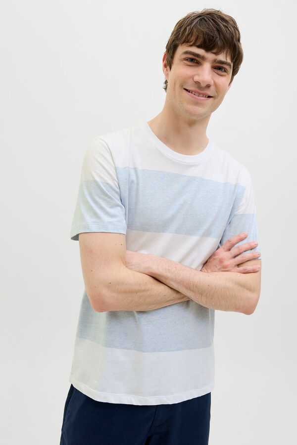 JJ REBEL T-shirt regular fit azul