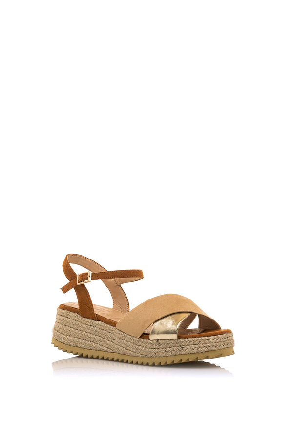 MTNG Sandalia con plataforma Amelie nude