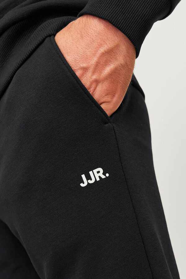 JJ REBEL Cal&ccedil;a jogger cl&aacute;ssica preto