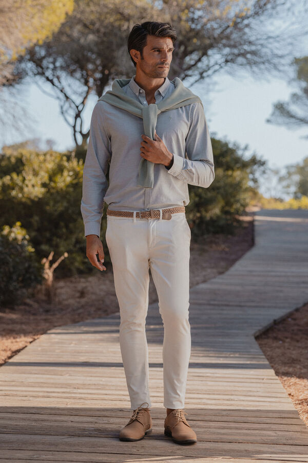 Celopman Camisa Oxford Lisa  verde