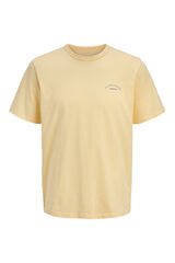 Jack & Jones Camiseta b&aacute;sica regular amarillo