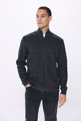 Springfield C&aacute;rdigan cremallera nude