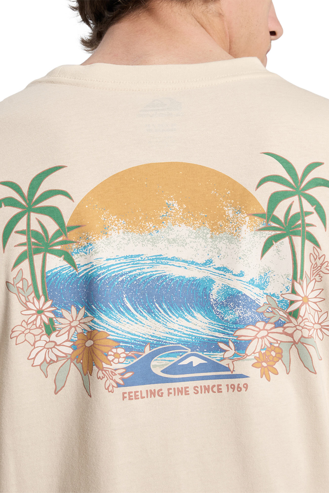 Quiksilver T-shirt manga curta