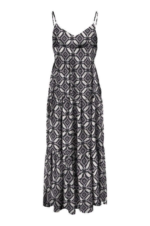 Only Vestido largo regular fit rosa