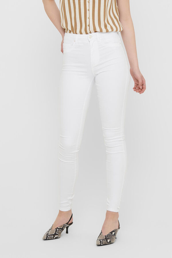 Only Jeans Skinny fit branco