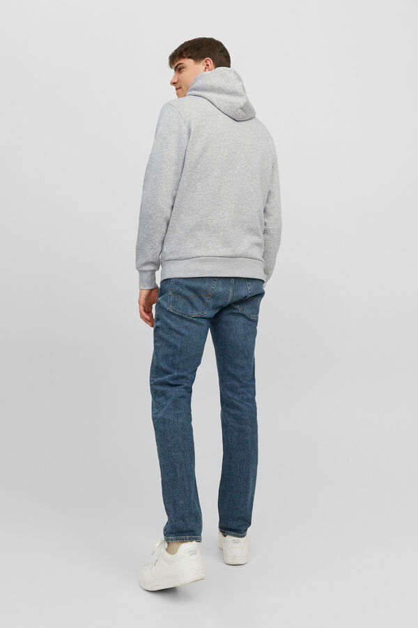 Jack & Jones Colete comprido acolchoado branco