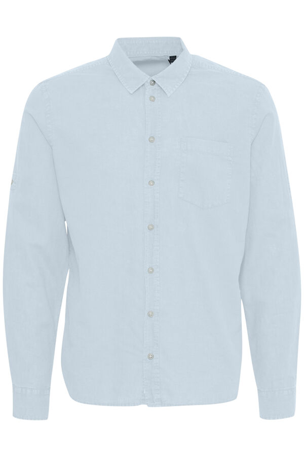 Blend Camisa Manga Comprida azul